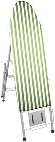 Ironing Boards Dual Use Floor-standing Foldable Household Ladder Rack With Electric Iron Bucket Tray 145*34*85cm (Color : 2)