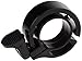 Produktbild Unsichtbar Fahrradklingel Ring, cofive 2017 Neue Version Aluminium Bike Bell Lenker Alarm Horn Zubehör für 22,2–24 mm Bar, Crisp Laut Mountain Bike Invisibles F Bell, schwarz, 38.5*15mm