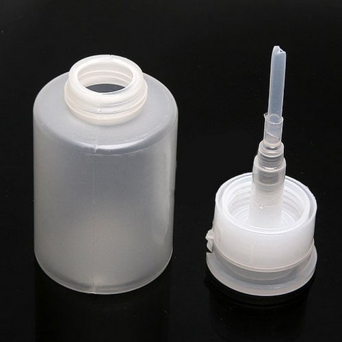 Nail Art Makeup Large Pump Dispenser Tip Cleaner Bottle