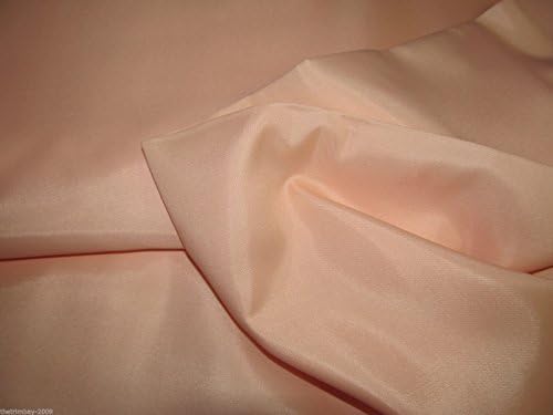 Peach Dress Lining Fabric Superior Quality Jacket & Dress Lining Material 150cm £1.99m