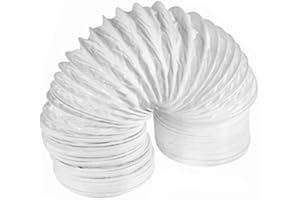 UTIZ Trocknerschlauch, 4 m lang und 102 mm Durchmesser.