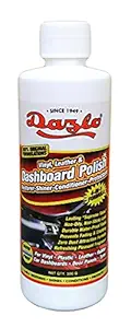 Dazlo Vinyl, Leather & Dashboard Polish (300mL) - High Shine Restorer - Conditioner - Protectant