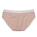 Intimate Portal Women's Under the Bump Maternity Knickers Lace Black Beige Large (2 Pack)