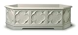 Stewart Gothic Trough, 90 cm - White Stone (Garden &amp; Outdoors)