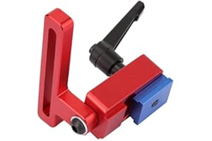 HYUDUO 30 Type Mitre Track Stop Stop Swing Away Stop Clôture Flip Stop Limite de Longueur Précise Pour Les Rails En T Standard