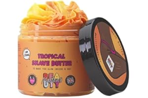 Mallows Beauty Tropical Shave Butter, Relieves Redness, Hydrates and Nourishes, Protects Against Razor Rash, Long Lasting Results, for All Skin Types, 150g