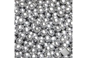 DRAGÉES DELORME Dragées Perles De Sucre 100 g - Billes Argentées - Fabrication Française - Mariage, baptême, communion