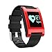 Produktbild Smart Sport Armband mit Blut Druck Monitoring, Herzfrequenz, wasserdichten und Staubdichtes Design, 2,4 cm OLED Touchscreen, Sport Schrittzähler für IOS und Android, rot