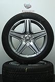 Lieferumfang: vier Originale Mercedes Alufelgen mit Reifen (mit Reifendruckkontrollsystem) und Nabendeckel