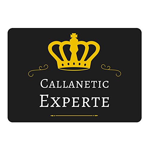 Preisvergleich Produktbild Mousepad Callanetic Experte schwarz