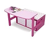 Minnie Mouse Sitzbank & Schreibtisch mit Stauraum (Rosa) - 3