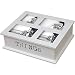 Produktbild Dekorative, stilvolle Holzbox B32xH10xT27cm Holzkiste Fotobox Dekokiste Aufbewahrungsbox Schmuckkästchen Schmuckbox