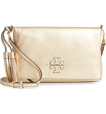 tory burch metallic purse