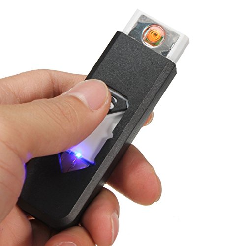 USB-Feuerzeug, umweltfreundlich, wiederaufladbar, ohne Flamme, windfest - 2