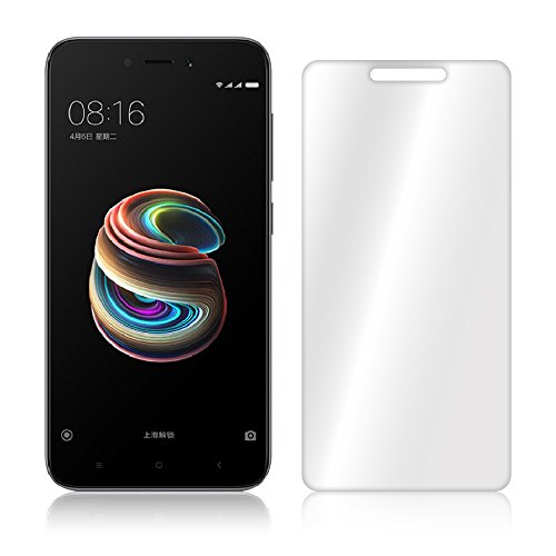 Granadatech Xiaomi Redmi 5A Protector de Pantalla Cristal Templado Xiaomi Redmi 5A [No Cubre el Borde Biselado] I Vidrio Templado, Fijación Burbujas I HD, Dureza 9H - Kit de Instalación Incluido