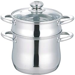 Mayerhoff Couscoussier en Acier Inoxydable 4 litres