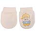 Hengsong Cute Animal Infant Scratch Mittens Newborn Warmer Gloves Soft Finger Protector (Yellow)