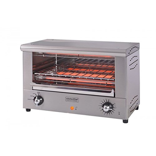 examen kitchenchef snackpro libre installation électrique 2000 W Acier inoxydable Four