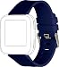 Produktbild topp - Silikon Armband für Fitbit Versa, blau