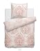 Produktbild NHL HNL Living Refined Satin Shelly Mako-Satin-Bettwäsche Rosa 135x200 + 80x80