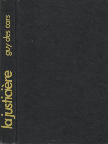 couverture de : La justici&egrave;re