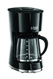  Russell Hobbs Mode freistehend - Kaffeemaschine (freistehend, Filter-Kaffeemaschine, 1,5 l, gemahlener Kaffee, schwarz)