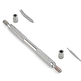 UKCOCO 3-in-1-Uhrenarmband mit Federsteg-Verbindungsstift mit Nadelkopf austauschbar für Armbanduhren