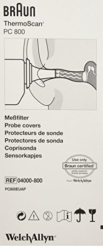 Thermoscan Welch Allyn Pro Series Thermometers Probe Covers, 800/Case