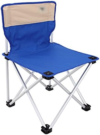 Anna Climbing Chair Outdoor Casual Folding Chair Beach Chair Fishing Chair Director Canvas Chair Comfortable Rest Chair Blue