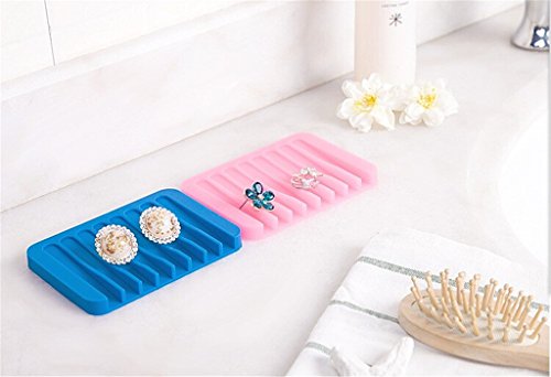 EP Selbstleerend Silikon Dusche Seifenschale , Seifenhalter, Seifenablage (4 pcs colors) - 3