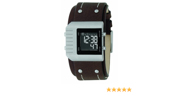 Fossil Herren-Armbanduhr Digital Leder braun Fuel Trend JR9680 : Amazon.de:  Uhren