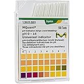 MERCK 109535 pH Kağıdı pH 0-14 pH-İndikat&ouml;r Şeriti Evrensel İndikat&ouml;r MColorpHast&trade; 100 Adet/Kutu