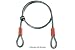 Produktbild Kryptonite Kryptoflex Looped Cables Größe 76 cm, Ø 5 mm 2017