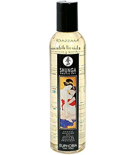 Huile De Massage Shunga – Effet Chaleur – Fraise Et Cava – 100 Ml – Neuf