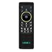 Produktbild wogiz® Mini Wireless Tastatur Air Maus, 2.4 G IR Learning 6-Achsen Wireless Fernbedienung Tastatur Fly Maus mit 3-gyro & 3-gravity Sensor für PC HTPC IPTV Smart TV und Android TV Box Media Player (Mini-Tastatur)