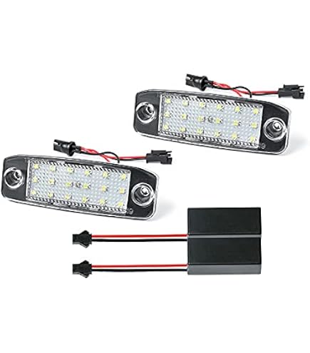 RZG 2x LED Kentekenplaatverlichting – Wit, 6000K, 9W, Canbus-foutvrij, Voor Hyundai Kona, I40, Tucson, Sportage En Meer