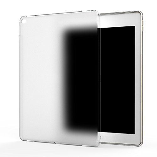 MoKo Hülle für iPad Pro 12.9 - Ultra Slim Flexible iPad Air 3 iPad Pro 12.9 2 TPU Kristall Klar Schale Schutzhülle Crystal Case Cover Durchsichtig für Apple iPad Pro 12.9 Zoll 2015 IOS 9 Tablet, Transparent