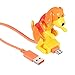 Produktbild ZREAL Mini Humping Spot Dog Funny Puppy Spielzeug Kabel USB-Ladekabel für Smartphone Android iPhone Tablet