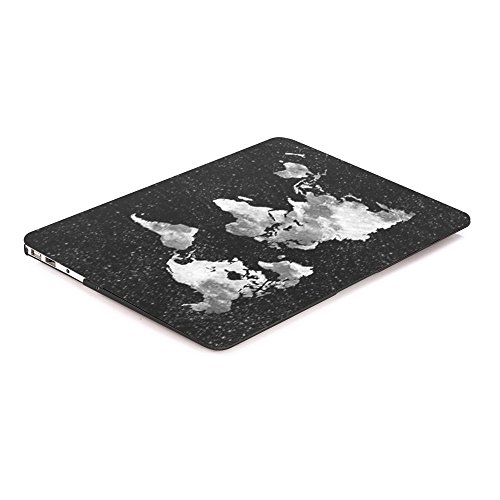 Case MacBook Air 13 H  lle  iCasso Nebula WorldMap Ultra Slim D  nn Kratzfeste matt rutschfest Hartschale Kunststoff Schutzh  lle Snap case f  r MacBo