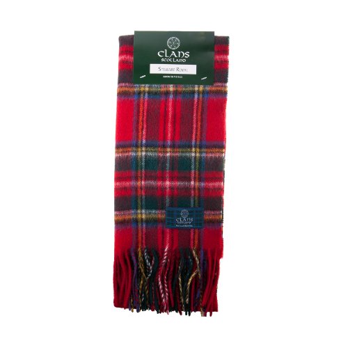 Clans of Scotland - Bufanda - para hombre STEWART ROYAL