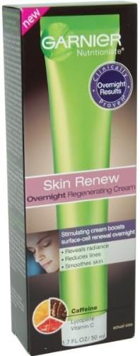 Garnier Nutritioniste Skin Renew Overnight Regenerating Cream Facial Treatment Products(Size: 1.7 oz)