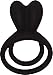 Produktbild Penisring Hodenring Double Ring Rabbit. Perfekter Sitz. Angenehm zu Tragen. Leicht. Weich. Flexibel. Strapazierfähig. Durchmesser 34 + 22 x 4 mm. 100% Silikone