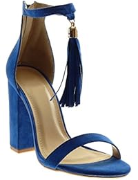 chaussure bleu electrique