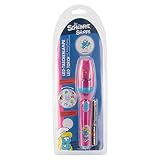 DIE SCHLÜMPFE Kinder-Taschenlampe / Projektionslampe Projektionsleuchte Mädchen pink – Lampe mit Projektor for girls – bestätigte Kindersicherheit von ANSMANN - 8