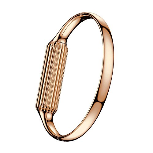 KOBWA Armband für Fitbit Flex 2 Art- und Weisezusatz Armband für Fitbit Flex 2 Rose Golden - 5