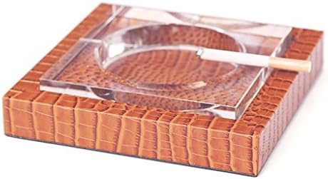 SKY LIGTING European Leather Simple Stylish Personality Creativity Atmosphere Bedroom Living Room Office Ashtray