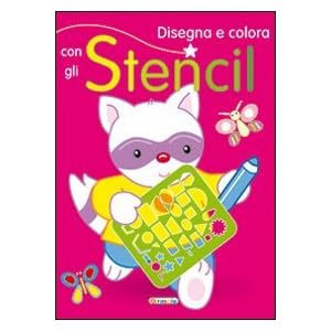 Disegna e colora con gli stencil
