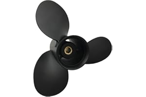 CAPTAIN Propeller 9x8 Fit Mercury Outboard Engine 6hp 8hp 9.9hp 10hp 15hp 8 Tooth Spline 48-828154A12