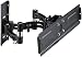 Produktbild dream audio Fernsehhalterung: Flexible Wandhalterung für Flachbild-TV bis 106,7 cm (42") und 40 kg (Fernsehhalter)