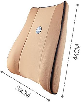LPY-orthopaedic back pillow, lumbar support cushion, maternity pillow, travel pillow, for auto, home or office, in , cream colored one